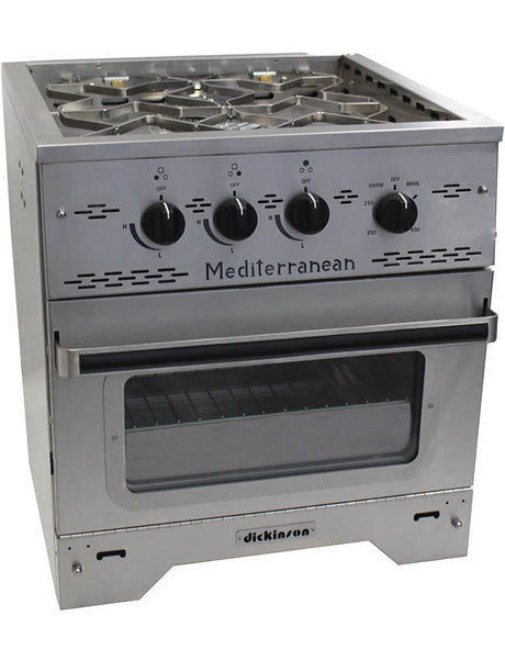 Dickinson Mediterranean Three Burner Propane Stove 00-MED3B