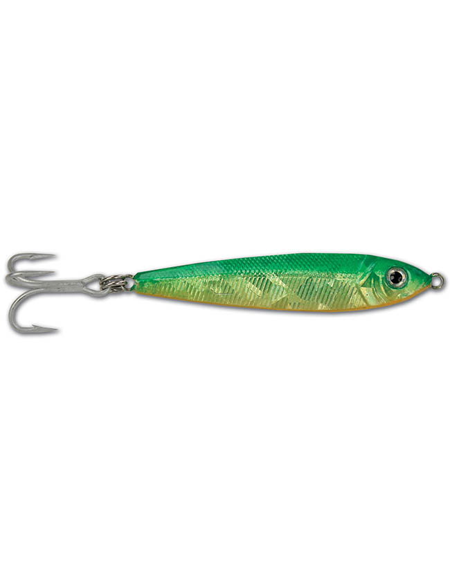 Got-Cha Jig - Green/Chartreuse/Orange - 2-1/2" - 1oz