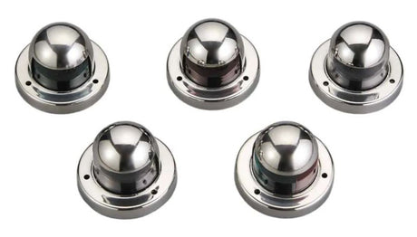 LED Surface Mount Running Lights, Stainless AA00341LD - Green Starboard