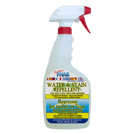 Captain Phab Water & Stain Repellent