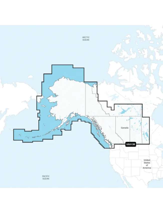 Navionics+ Canada, West & Alaska