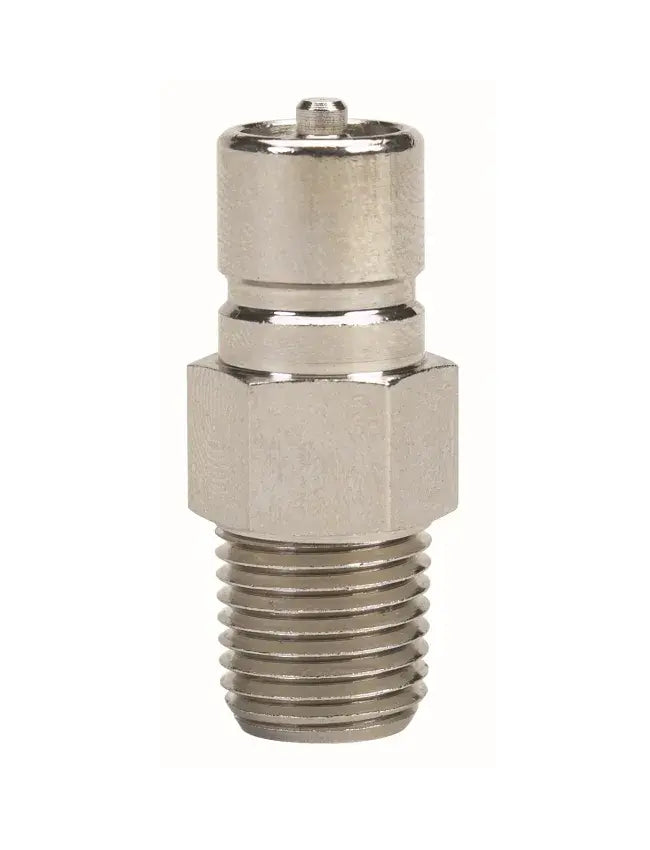 Nissan NPT Male Fuel Line Tank Connector 1/4" - Chrome Plated