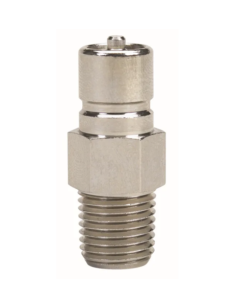 Nissan NPT Male Fuel Line Tank Connector 1/4" - Chrome Plated