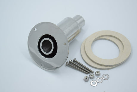 Planar P24-003 exhaust thru-hull, 24 mm, angled flange