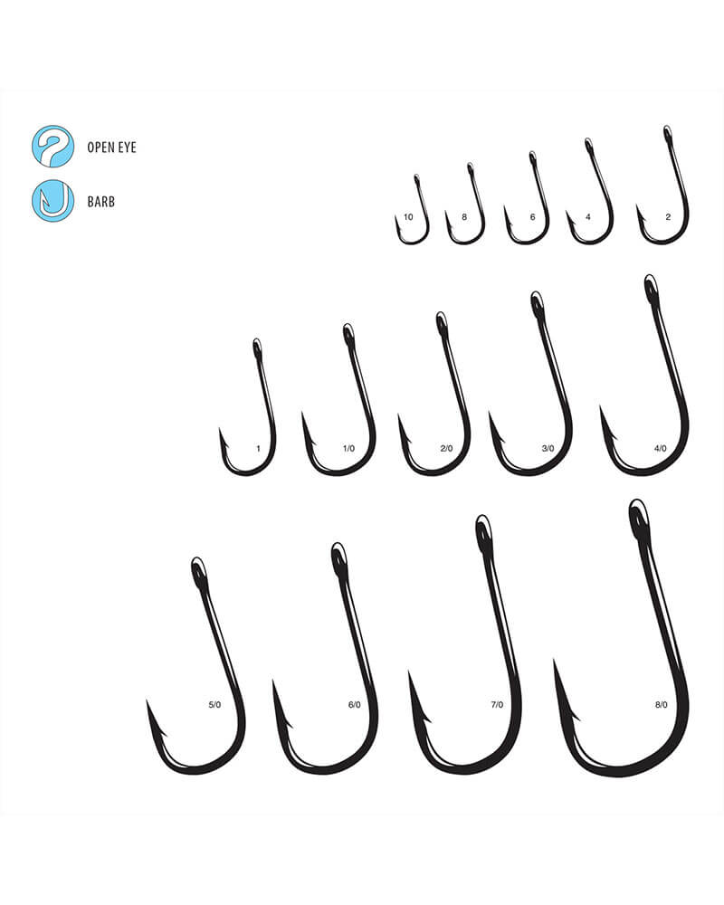 Gamakatsu Siwash Nickel Hooks 10005 - 4/0 - 6 Pack