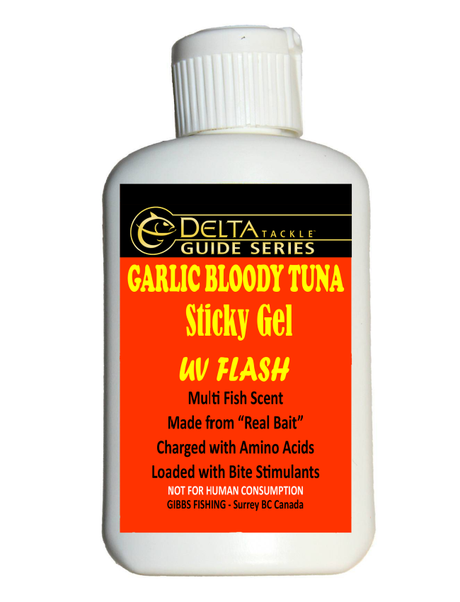 Gibbs Delta Guide Series Real Bait Scent - Garlic Bloody Tuna Sticky Gel 10014
