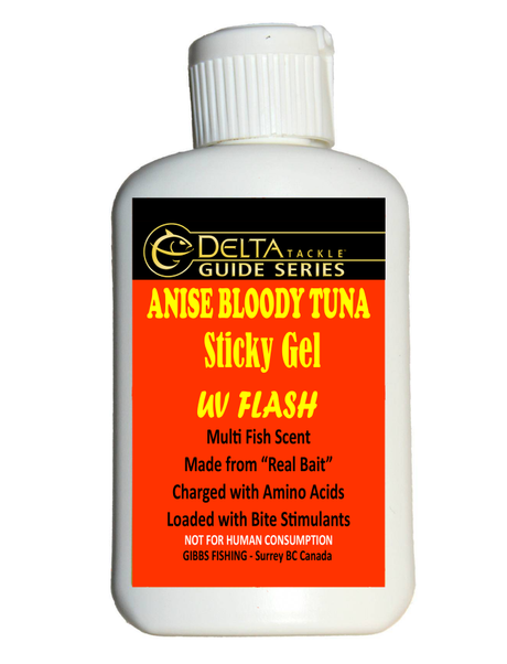 Gibbs Delta Guide Series Real Bait Scent - Anise Bloody Tuna Sticky Gel 10016