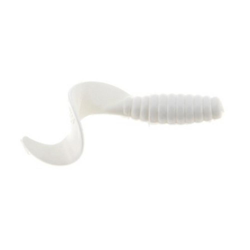 Berkley Powerbait Power Grubs - White - 2in (5 cm) - 20 pack