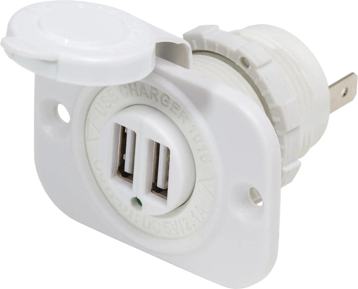 Blue Sea - Dual USB Charger Socket 1016