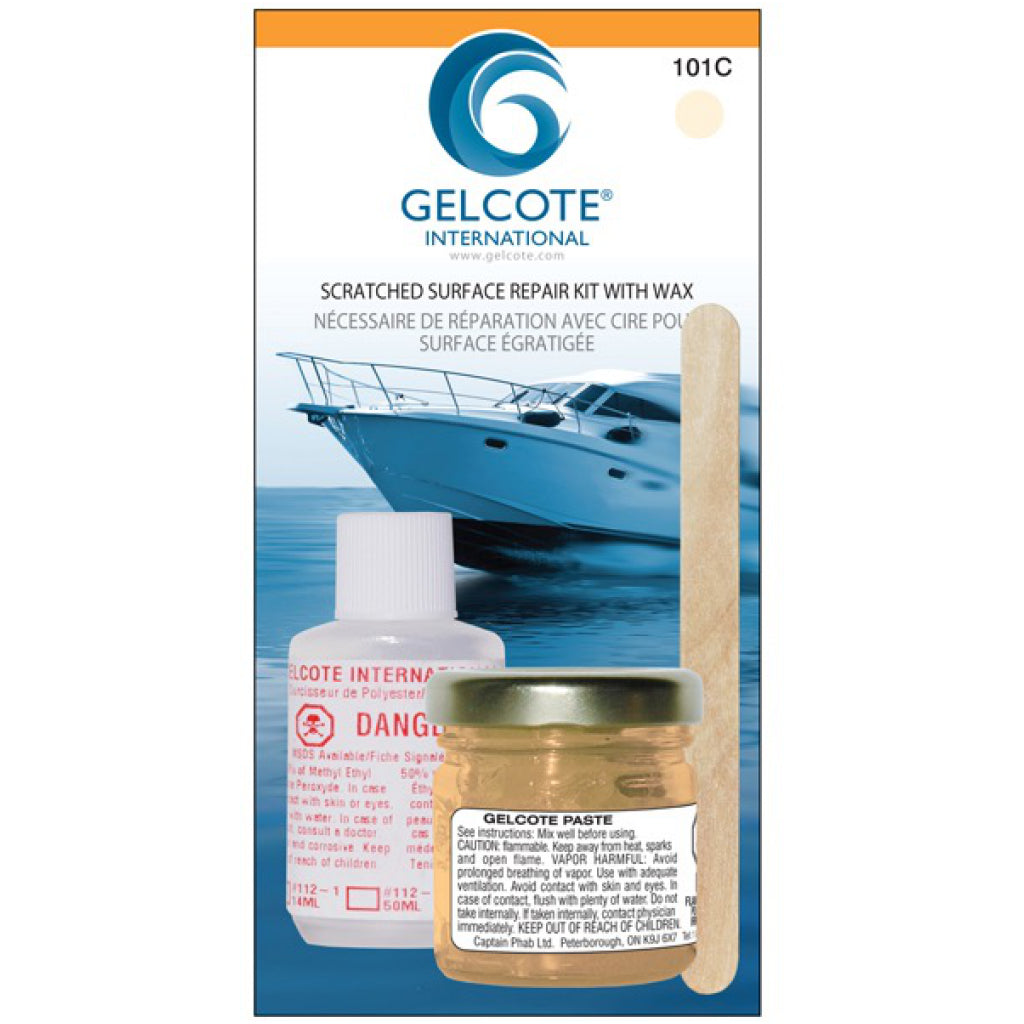 Gelcoat 101-C Paste Repair Kit - 2oz Champagne