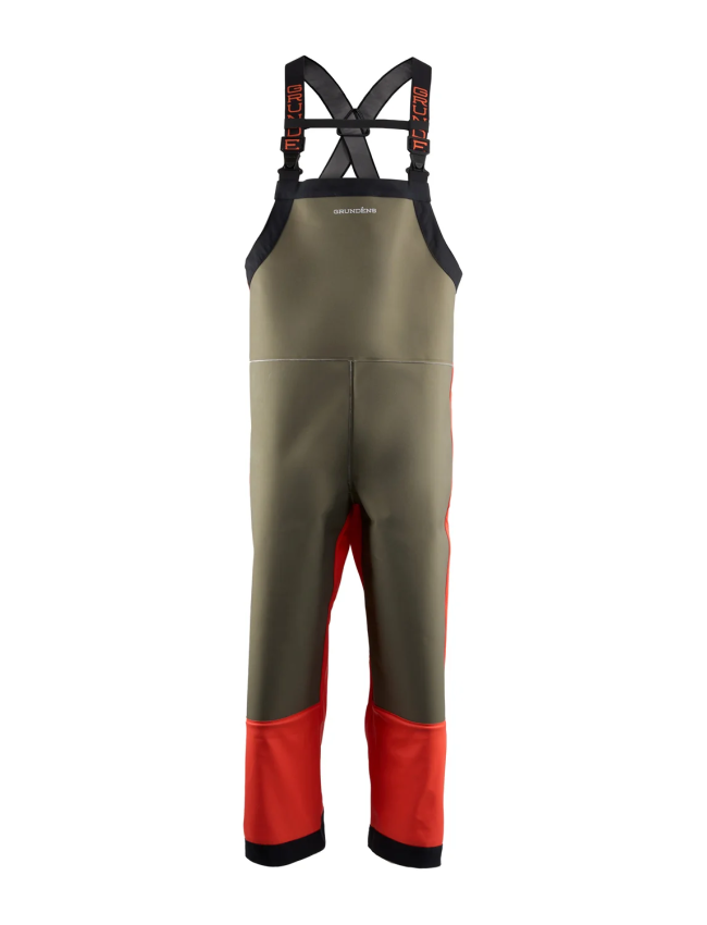 Grundens Neptune Armored Bib 10209-OR-S - S
