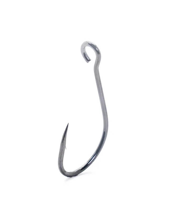 Mustad Big Gun Open Eye Siwash Hook - #1 - 8 Pack