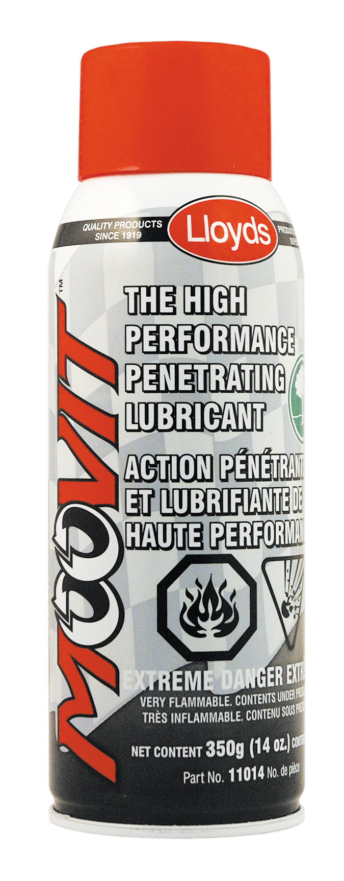 Moovit The High performance penetrating lubricant 350 g ( 14 oz ) aerosol 11014 11014