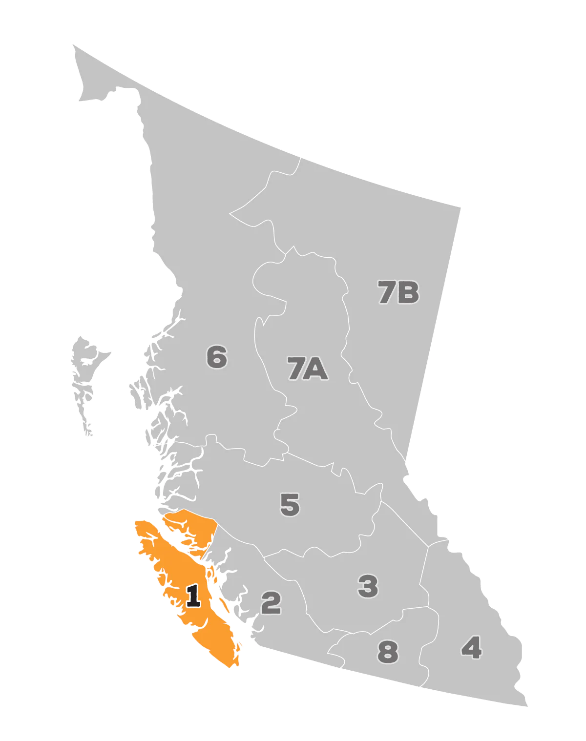 Vancouver Island Fishing Charts