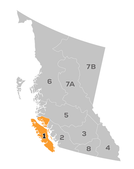 Vancouver Island Fishing Charts