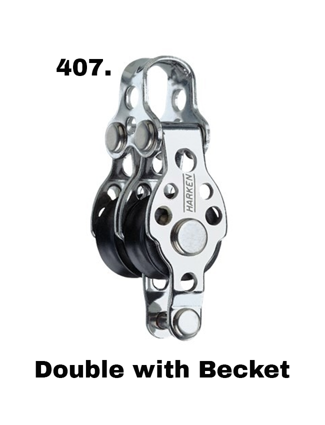 Harken Small Blocks - 16mm 416 - 404. Single