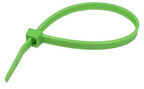 PICO GRN NEON TIE 7.5" 25pk
