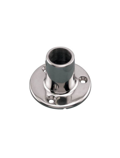 Stainless Steel Rail Fitting 1" - Round Base CH3211 - 60 degree