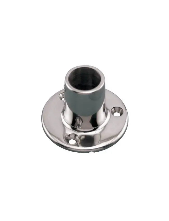 Stainless Steel Rail Fitting 1" - Round Base CH3211 - 60 degree