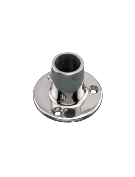 Stainless Steel Rail Fitting 1" - Round Base CH3211 - 60 degree