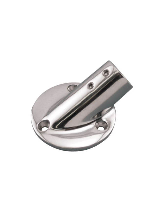 Stainless Steel Rail Fitting 1" - Round Base CH3211