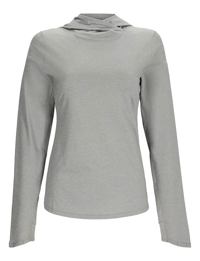 Simms Women's SolarFlex Hoody - Cinder Heather 13671-1025-10 - X-Small