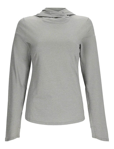 Simms Women's SolarFlex Hoody - Cinder Heather 13671-1025-10 - X-Small