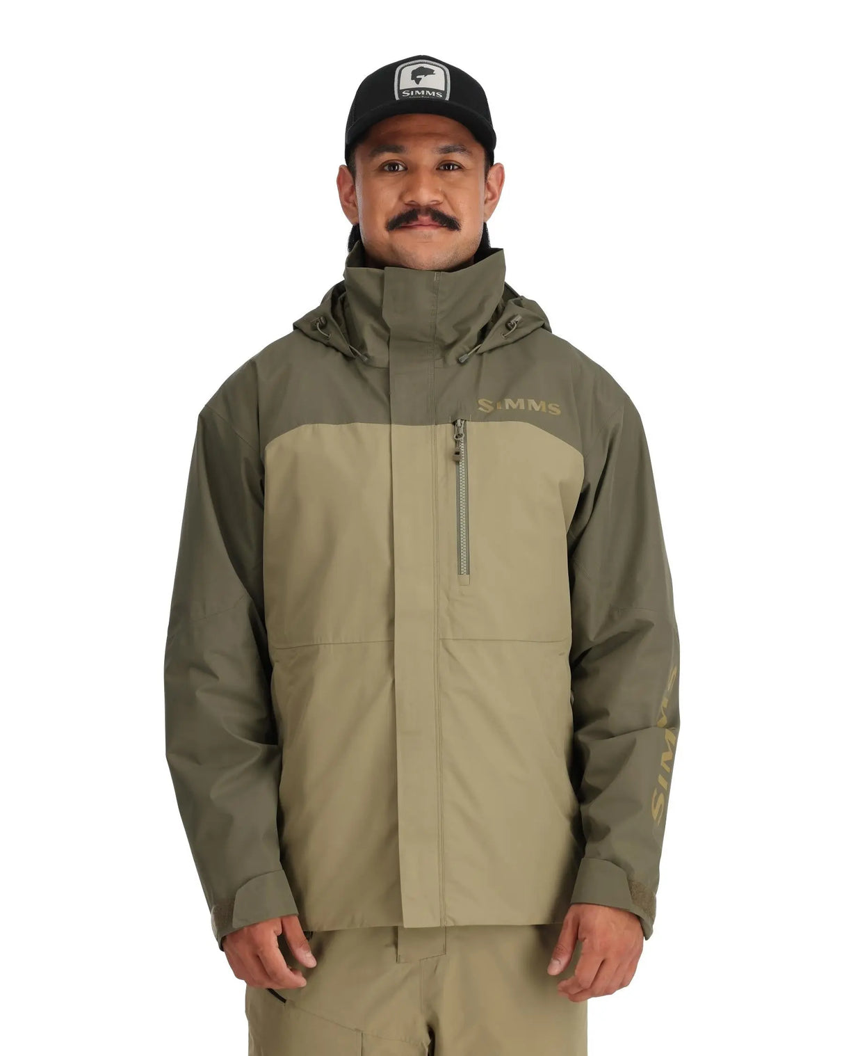 13675-1146-Simms-Challenger-Jacket-Model-S24-Front Regiment Camo Carbon