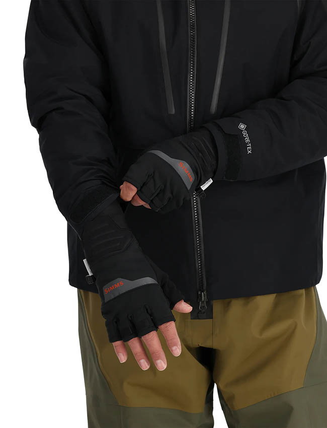 Simms Windstopper Half-Finger Fishing Glove 13795-001-20 - Large
