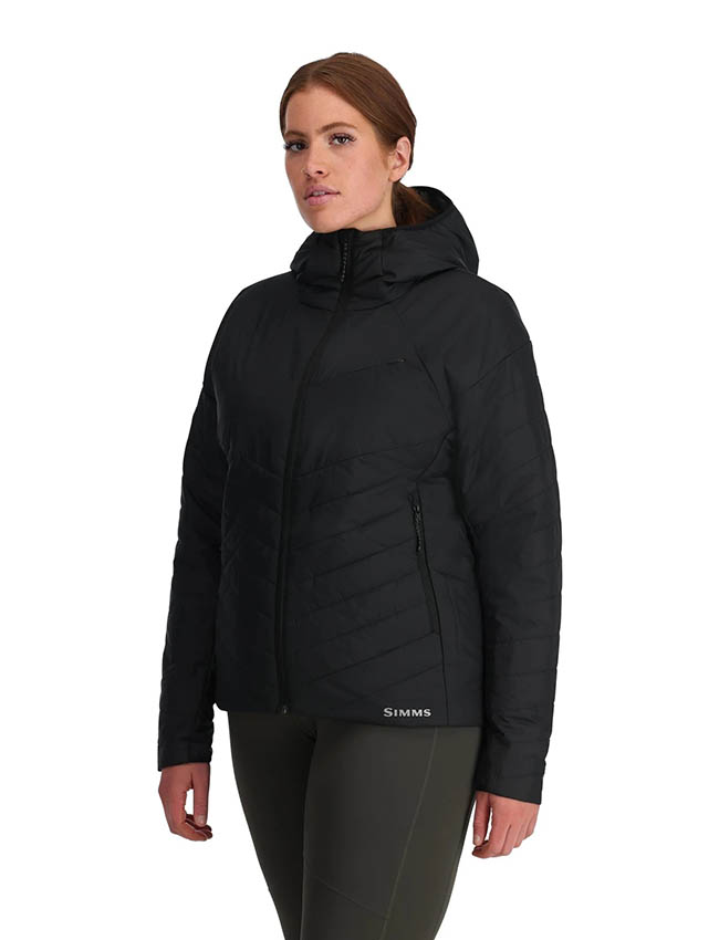 Simms W's Fall Run Insulated Hoody - Black 13821-001-10 - S