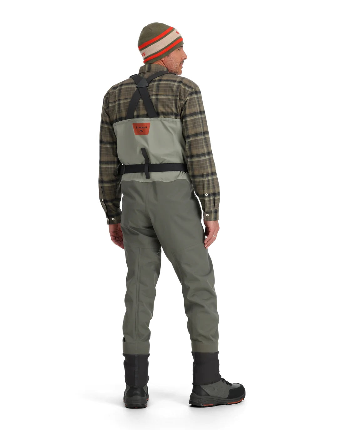 Simms M's Freestone Z Stockingfoot Waders - Smoke 2024 13883-040-30 - XL 12-13