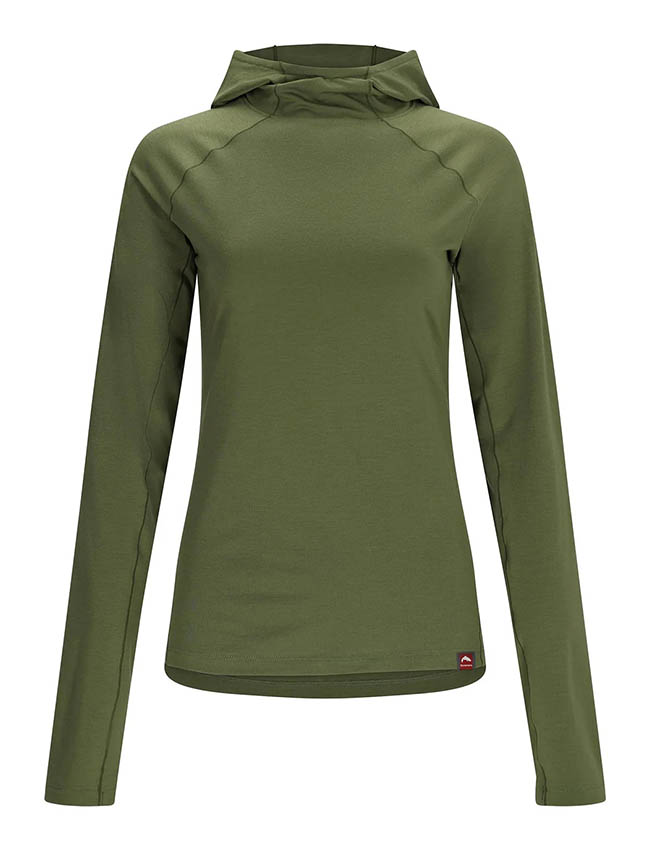 Simms W's Glades Hoody - Dark Clover Heather 13929-1085-10 - S