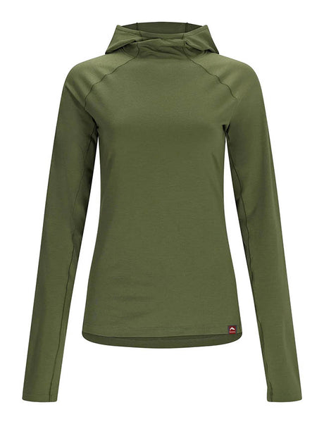 Simms W's Glades Hoody - Dark Clover Heather 13929-1085-10 - S