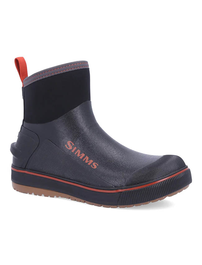 Simms Men's Challenger 7" Deck Boot - Black 13513-001-8 - 8