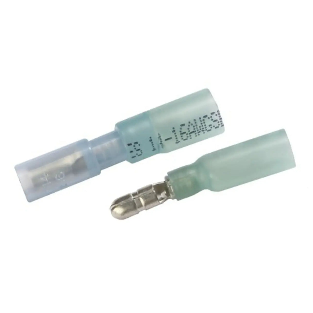 Vertex Adhesive Lined Heat Shrink Electrical Connectors - 16-14 AWG - #10 Flanged Fork