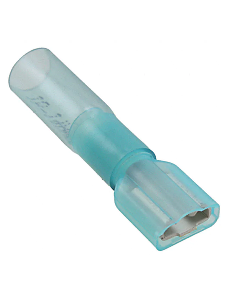 Vertex Adhesive Lined Heat Shrink Electrical Connectors - 16-14 AWG - Ring Terminal #10 Eye