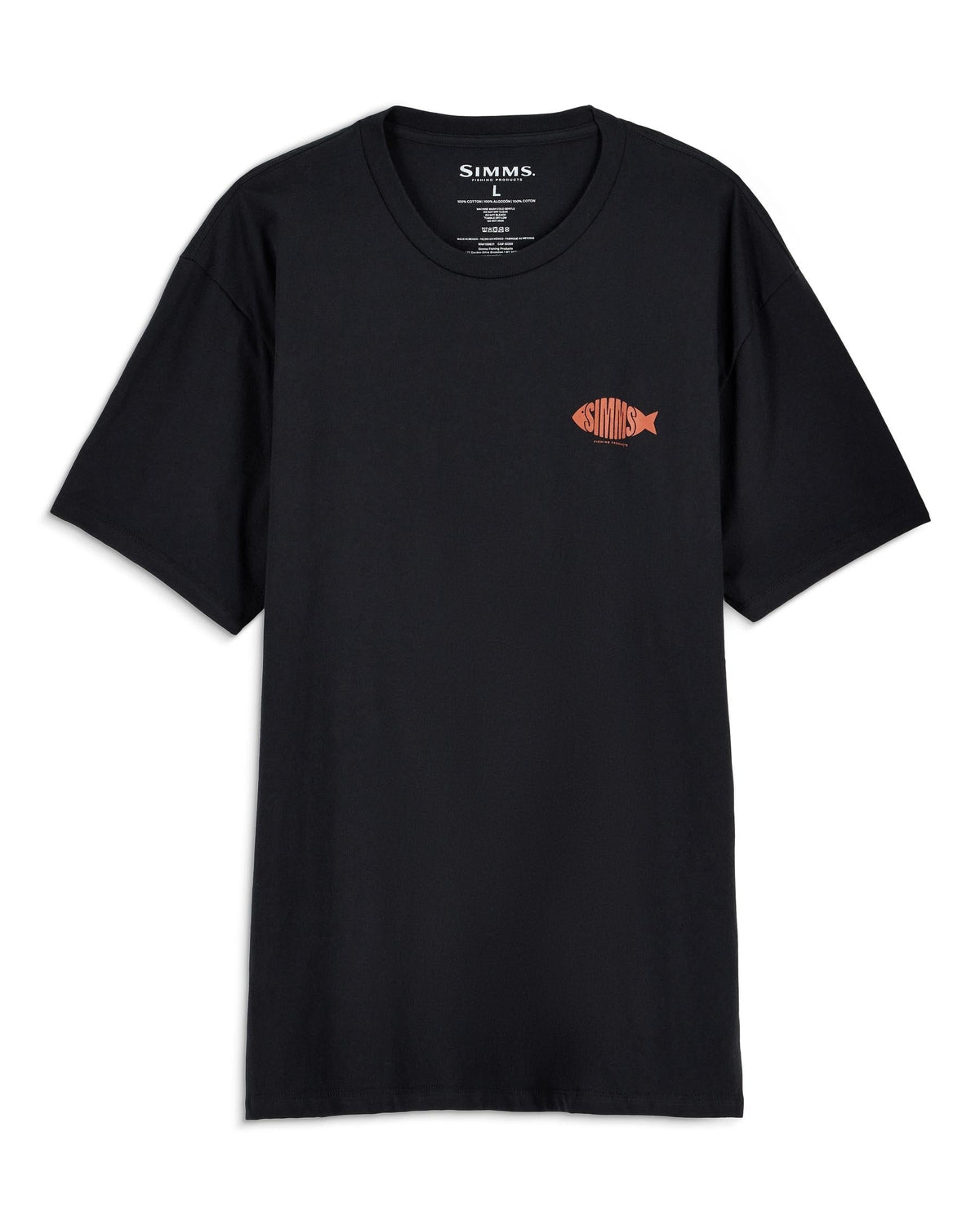 Simms Men's Logofish T-Shirt - Black
