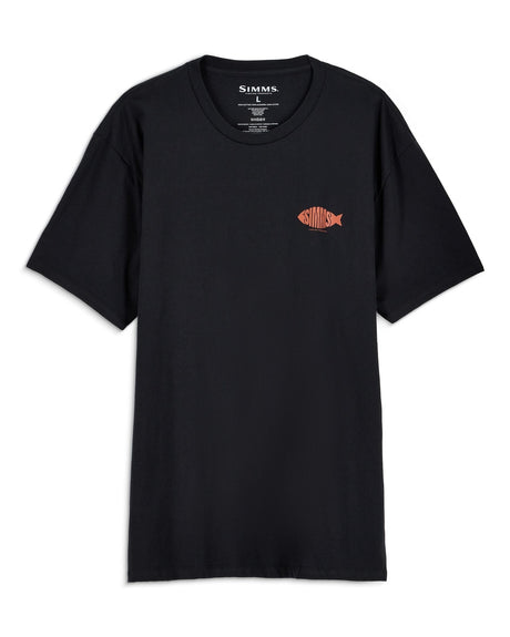 Simms Men's Logofish T-Shirt - Black