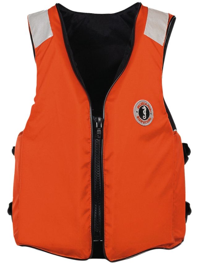 Mustang Industrial Vest with Solar Reflective Tape MV3196-S - XL