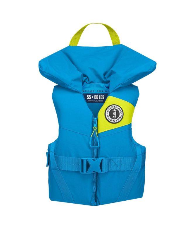 Mustang Lil' Legends Youth Vest 55-88 LBs MV3560BL