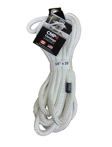 Canada Metal Dock Line - White - 3/4"