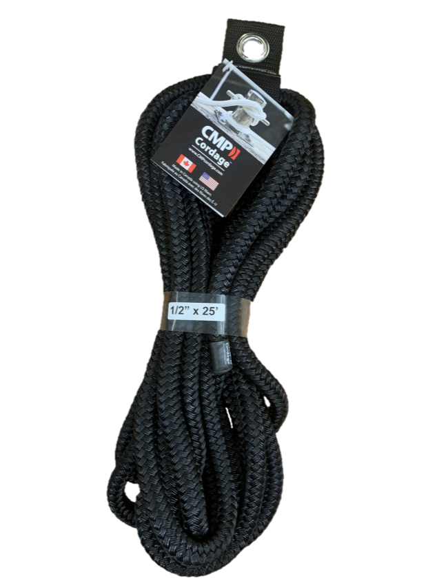 Canada Metal Dock Line - White - 3/4"