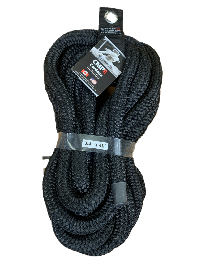 Canada Metal Dock Line - White - 3/4"