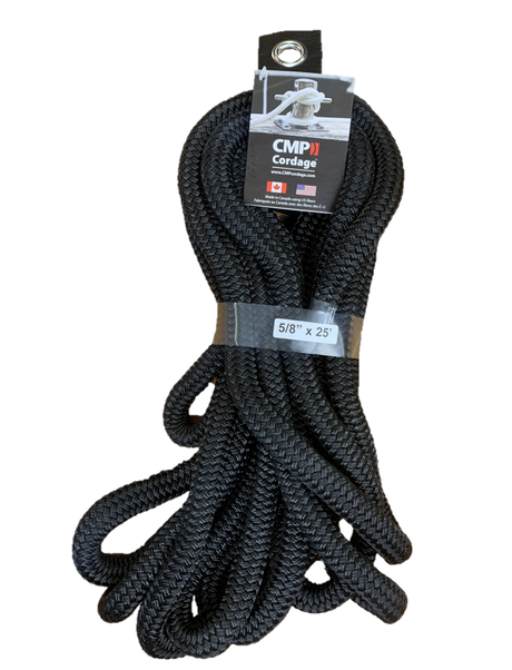 Canada Metal Dock Line - White - 3/8"