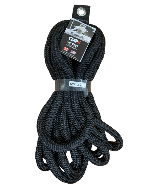 Canada Metal Dock Line - White - 3/8"