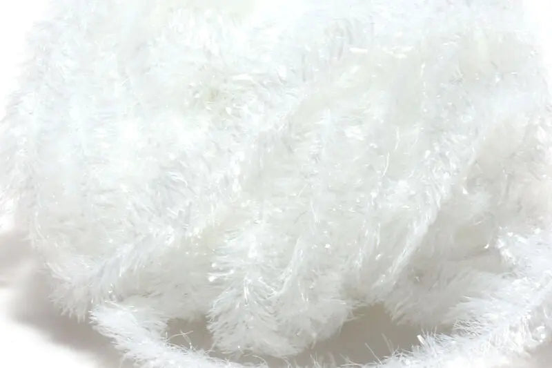Hareline Jbf Jellyblobfritz Chenille 15mm #377 - White | Harbour Chandler