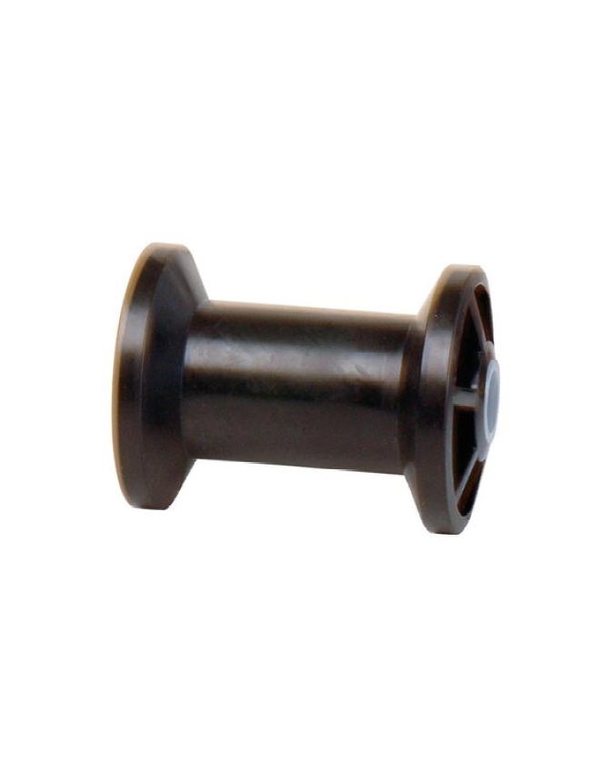 Tie Down Poly Vinyl Keel Rollers Black