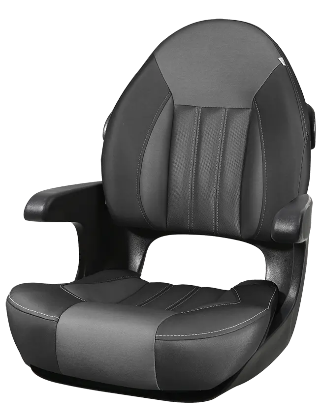*Tempress ProBax Captains Elite Chair 68351 - White/Grey/Carbon