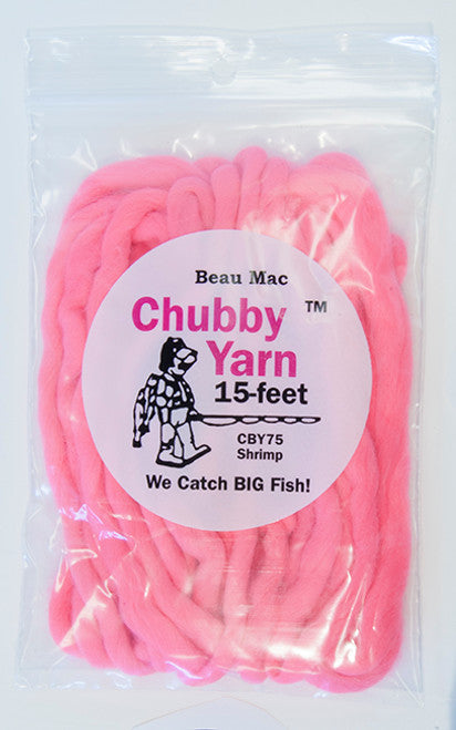 Beau Mac Chubby Yarn 15' - Shrimp