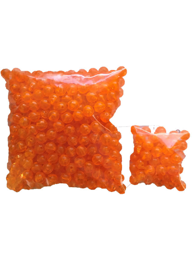 Gibbs Beads - Orange BEAD-6-OR-S - 10mm - Large Bag